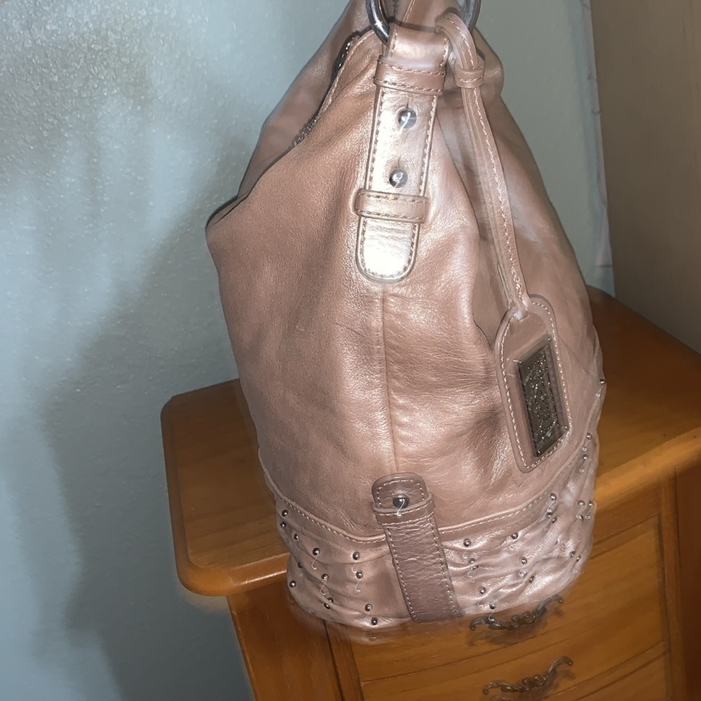 Bagley Marika, champagne, iridescent shoulder bag - Picture 3 of 11